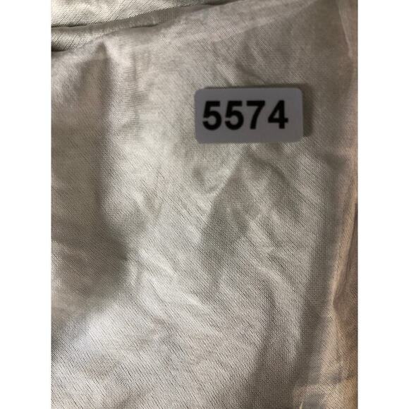 Madewell Satin Maxi Slip Skirt Steel NWT 12 - Picture 10 of 10